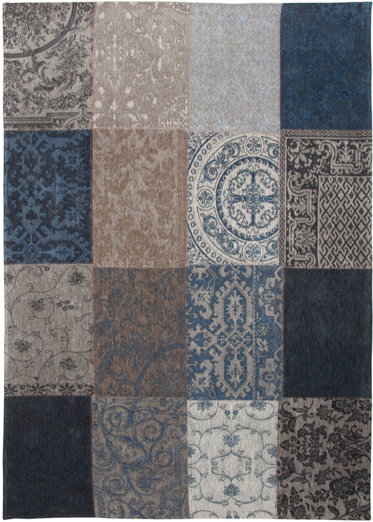 V-140: Jacquard patchwork rug