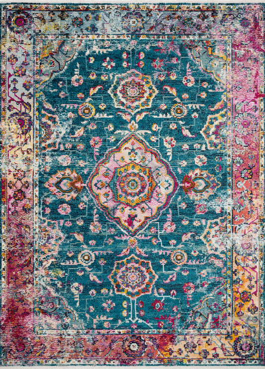 SI-601 : Tapis JUSTINA BLAKENEY en fibre synthétique