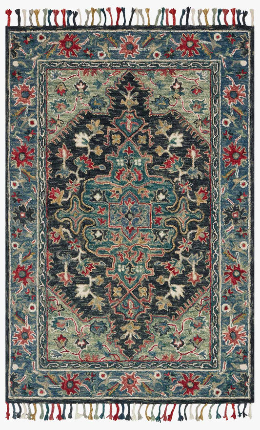 ZR-201: Wool rug - hand knotted