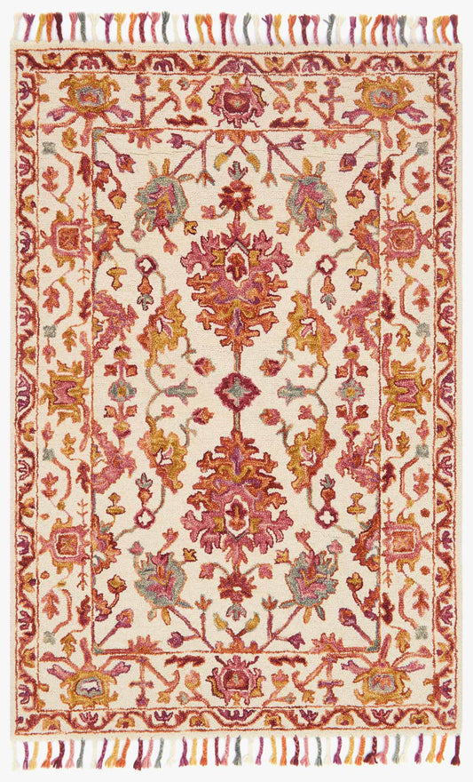 ZR-601: Wool rug - hand knotted