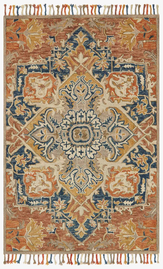 ZR-101: Wool rug - hand knotted