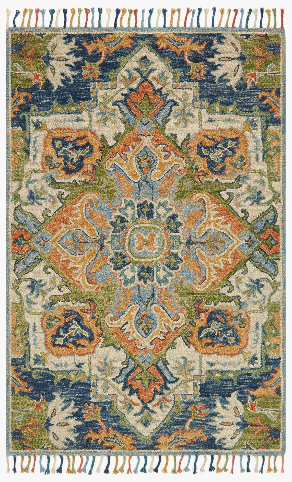 ZR-301: Wool rug - hand knotted