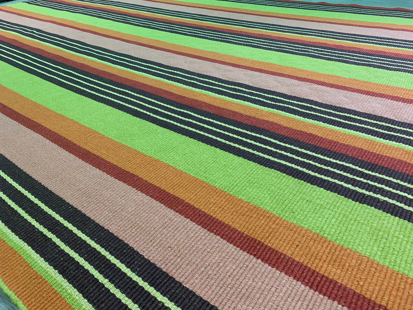 DB-516: Colorful striped rug