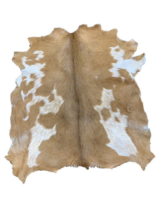 PC-2: Goat skin rug - Very small brown spotted