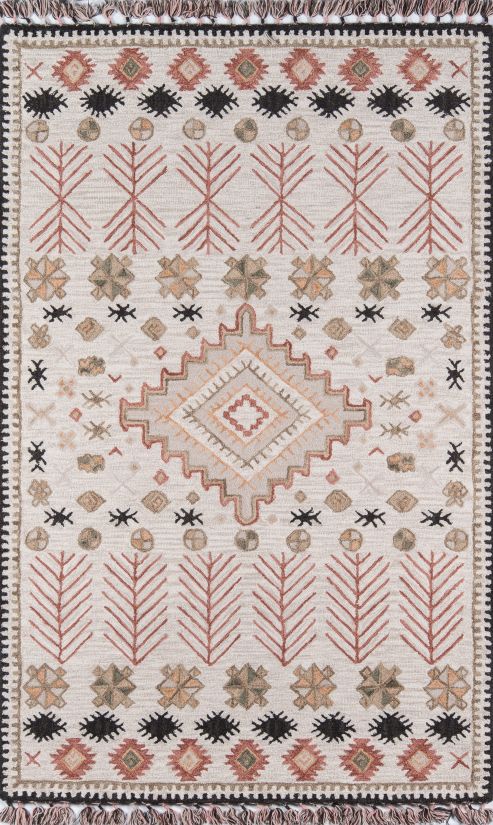 TA-301: Hand-knotted wool rug